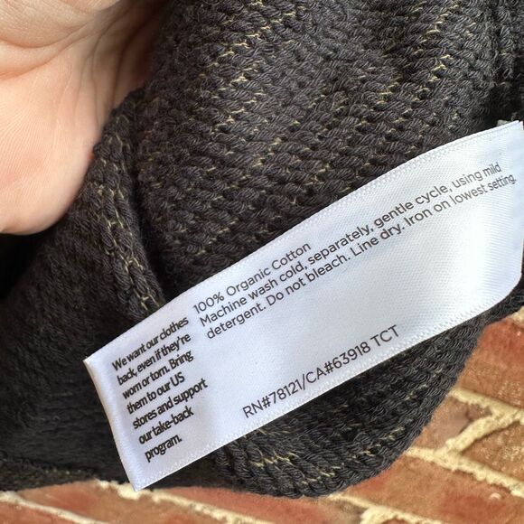 Eileen Fisher Women $278 Organic Cotton Terry Stand Collar Jacket shacket XS - Picture 8 of 12